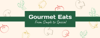 Gourmet Eats Facebook Cover Design