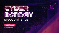 Futuristic Sale Facebook Event Cover