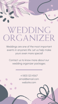 Abstract Wedding Organizer YouTube Short