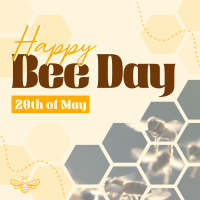 Happy Bee Day Instagram Post Image Preview