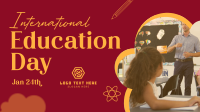 Education Day Learning Animation