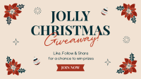 Jolly Christmas Giveaway Animation