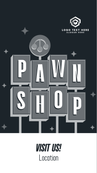 Pawn Shop Retro Facebook Story