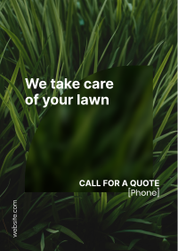 Lawn Care Service Flyer