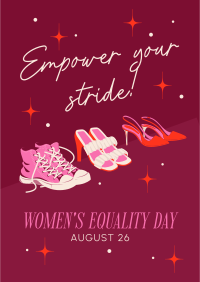 Empower Women Greeting Flyer