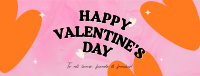 Cute Valentine Hearts Facebook Cover Image Preview