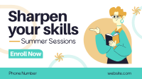College Summer School Animation