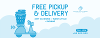 Laundry Pickup and Delivery Facebook Cover