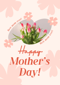 Floral Mothers Day Poster