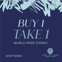 World Pride Sydney Promo Instagram Post