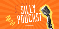 Silly Podcast Twitter Post