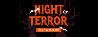 Halloween Night Party Facebook Cover Image Preview