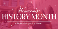 Women's History Month Twitter Post