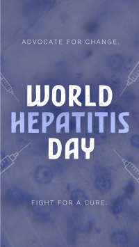 Minimalist Hepatitis Day Awareness YouTube Short