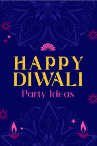 Happy Diwali Party Ideas Pinterest Pin