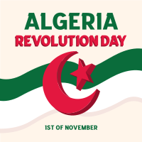 Algeria Revolution Day Instagram Post