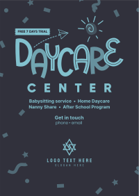 Cute Daycare Flyer