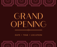 Vintage Grand Opening Facebook Post