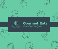 Gourmet Eats Facebook Post