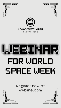 Space Week Webinars Instagram Reel Image Preview