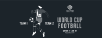 Football World Cup Tournament Facebook Cover Image Preview