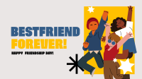 Embracing Friendship Day Animation