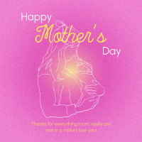 A Mother's Love Instagram Post Design