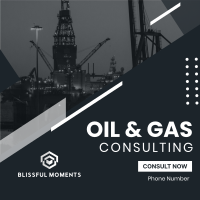 Oil and Gas Tower Linkedin Post