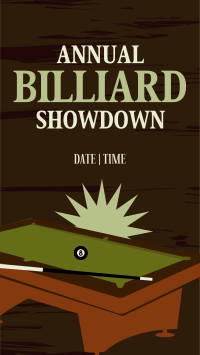 Billiard Tournament Video