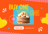 Pancake Day Promo Postcard Image Preview