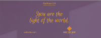 Bible Inspirational Verse Facebook Cover