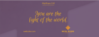 Bible Inspirational Verse Facebook Cover Image Preview