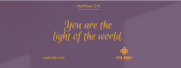 Bible Inspirational Verse Facebook Cover Image Preview