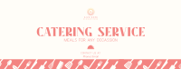 Food Catering Business Facebook Cover Design