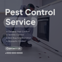 Minimalist Pest Control Instagram Post