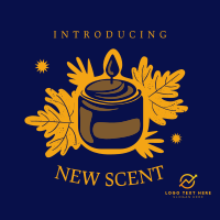 New Candle Scent Instagram Post Design