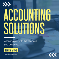 Accounting Solutions Instagram Post