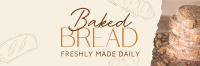Baked Bread Bakery Twitter Header