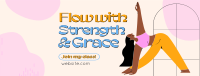 Yoga Flow Instructor Facebook Cover Image Preview