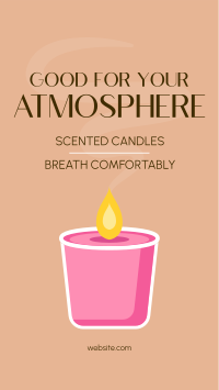 Scented  Candles Facebook Story