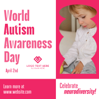 World Autism Awareness Day Instagram Post