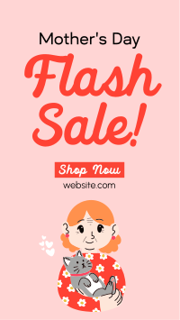 Cat Mom Sale TikTok Video Design