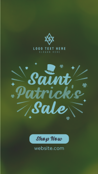 Quirky St. Patrick's Sale Instagram Story