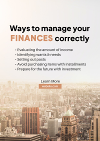 Finance Cityscape Flyer