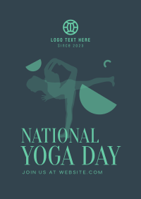 National Yoga Day Poster