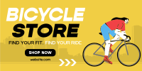 Modern Bicycle Store Twitter Post