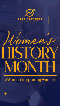 Women's History Month Facebook Story