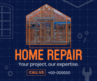 Home Repair Service Facebook Post