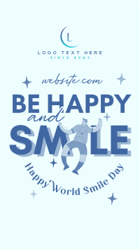 Be Happy And Smile Facebook Story