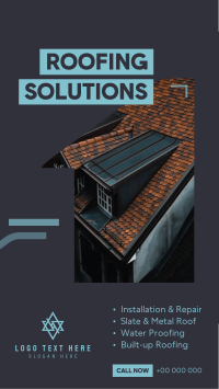 Roofing Solutions Facebook Story